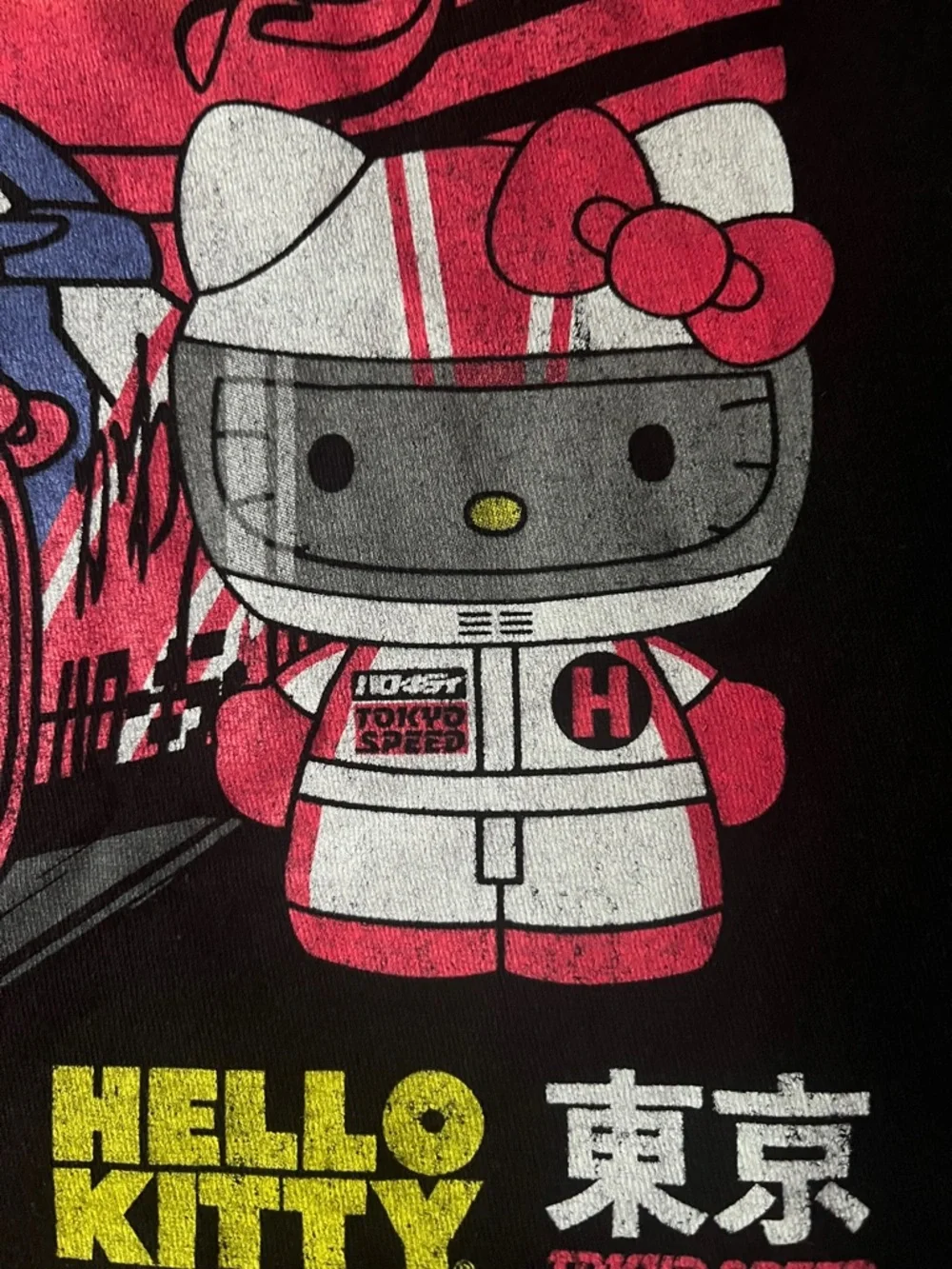 Hello Kitty Tokyo Racing TShirt Size 3XL - Picture 4 of 6